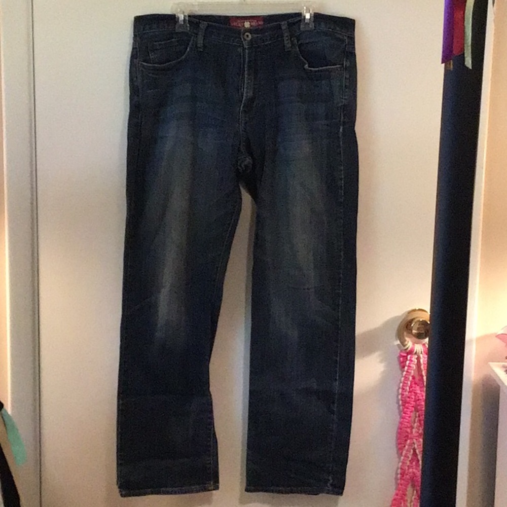 Men’s Lucky Brand Stone Washed Blue Jeans